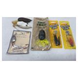 Vintage Fishing Lure Lot Johnson Beetle Spin