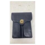 BLACK LEATHER CASE