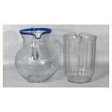 2 7-8x5" Plastic Pitchers.