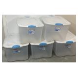 24.5x15.75x13.375" Sterilite Bins