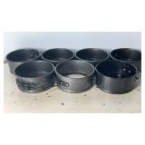 4x4" Assorted Springform Cake Pans Set
