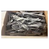 Large Mixed Stainless Steel Flatware Lot  Forks