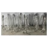 Lot of Stainless Steel Display Stands / Place