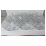 6x6" Glass Bowls.