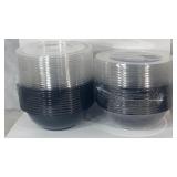 10x10" Sabert Catering Bowls w Lid.