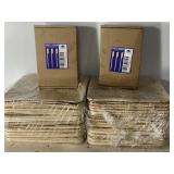 Bulk Lot Bamboo Serving Trays & Paddle Skewers.