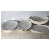 Plates 12"-14.5"x9"-10" Bowls 13"x7" Assorted
