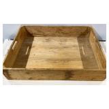 Rustic Wood Serving Display Tray