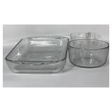 3-6x3" IKEA Cup, Pyrex Blow, 2Qt Anchor Backing