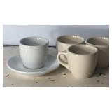 Mixed Espresso Cup & Demitasse Mug Lot  4 Pieces