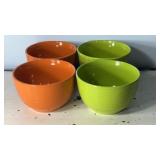 5.5x5.5" Royal Norfolk Colorful Ribbed Serving