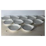 7"x5.5" White Individual Baking Dishes 11pc