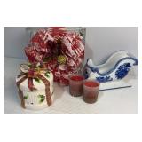 Various Christmas items