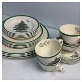 Spode dinner plates 4, salad plates 4, and