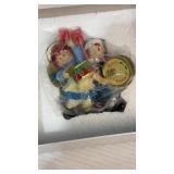 Danbury Mint Raggedy Ann and Andy Ornament -