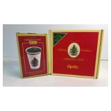 Spode travel mug and candy bowl