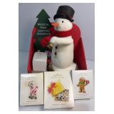 Hallmark showman and ornaments
