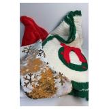 Vintage Hand Crochet Tree Skirt & More