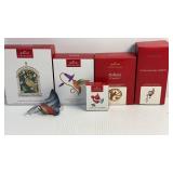 Feather friends, hallmark ornaments and more