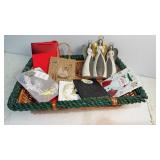 Christmas assortments of basket and gift bags