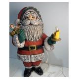 Two piece light up Santa (chip on inside. See