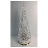 Clear Plastic Light Up Christmas Tree