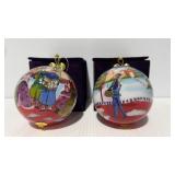 Pier 1 Carolers Ornaments 2004 in original box