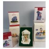 Collection of Hallmark Winnie the Pooh Ornaments