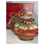 Fitz & Floyd Holiday Solstice Covered Vegetable