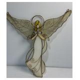 Vintage Angel  stain glass sun catcher