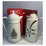 Nikko Carafe and Lenox Carafe