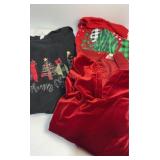 Christmas tops 1x and 2x