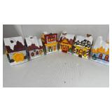 Porcelain Candle Village