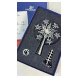 Swarovski Tree Topper Chrome Plated