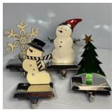 Stocking holders - set of four