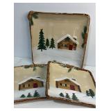 St Nicklaus Square Serving Platters - New