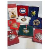 Various ornaments including White Housen Dansk