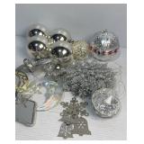 Lot of silver ornaments