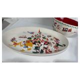 Disney Serving 15 1/2ï¿½ Platter 10ï¿½ Bowl