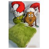 Grinch Pillow Set new with tags