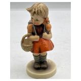 Hummel Little Shopper Girl Figurine #81/0 4.75'