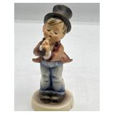 2Hummel Serenade Boy w Flute Figurine #85 5'