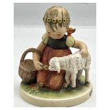 Hummel Favorite Pet Girl w Lamb #361 4.5'