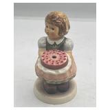 Hummel Birthday Cake Girl Candle Holder 5.5'