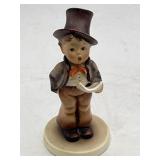Hummel Singing Boy w Sheet Music 5.5'