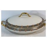 12' Limoges Oval Covered Casserole