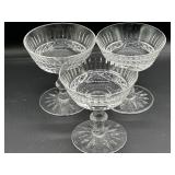 Waterford 'Tramore'Champagne Coupes/Tall Sherbet