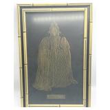 Brass Rubbing of Elizabeth I 17.25 x 11.5'