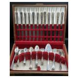 Community 'Fenway' Silver Plate Flatware w/ Case