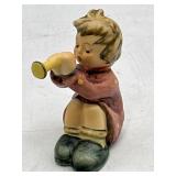 Hummel Girl Playing Trumpet Figurine #391 3'